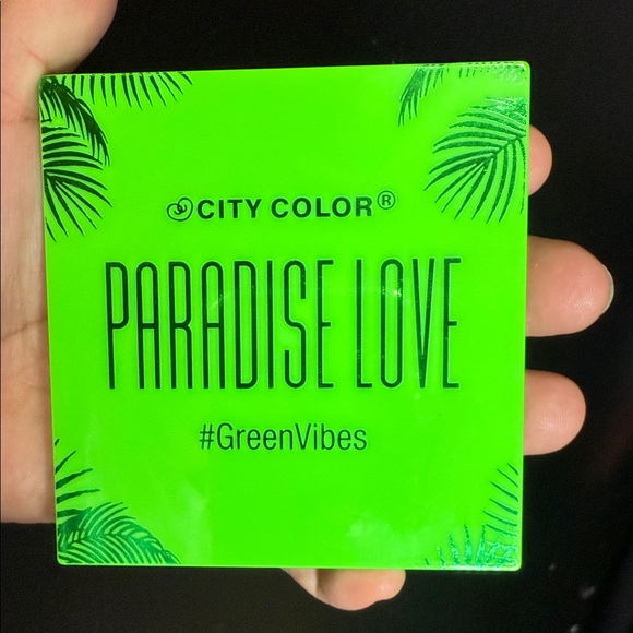 City Color Green Eyeshadow Palette - Picture 2 of 3